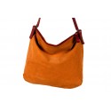 Bolso bandolera tipo hobo en ante Andarica