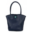 Bolso bombonera en piel ANITA
