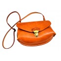 Bolso bandolera en cuero "Begoña"