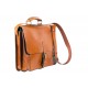 Cartera de mano en cuero