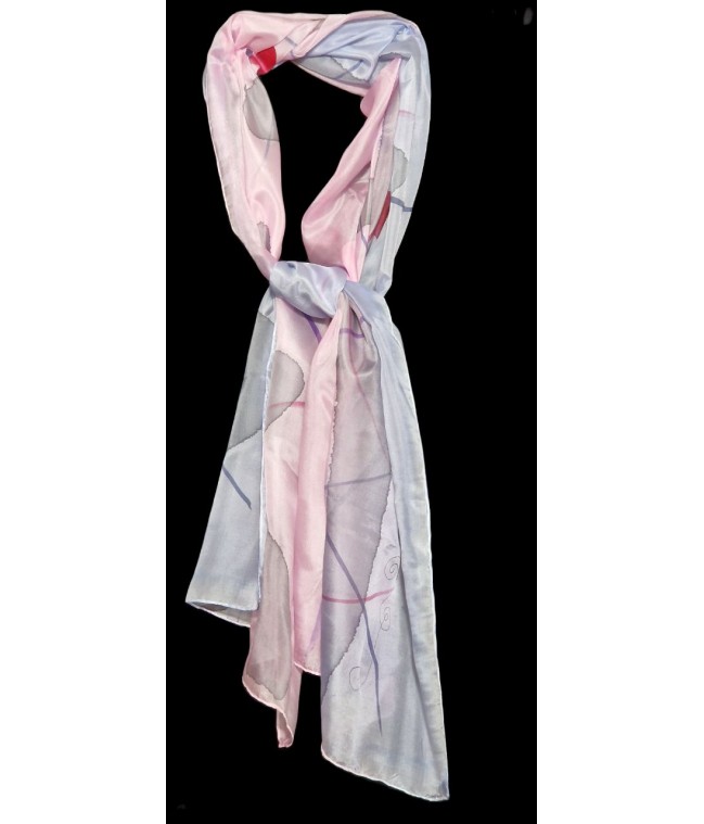 Foulard de seda Modelo Bicolor