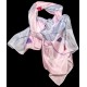 Foulard de seda Modelo Bicolor